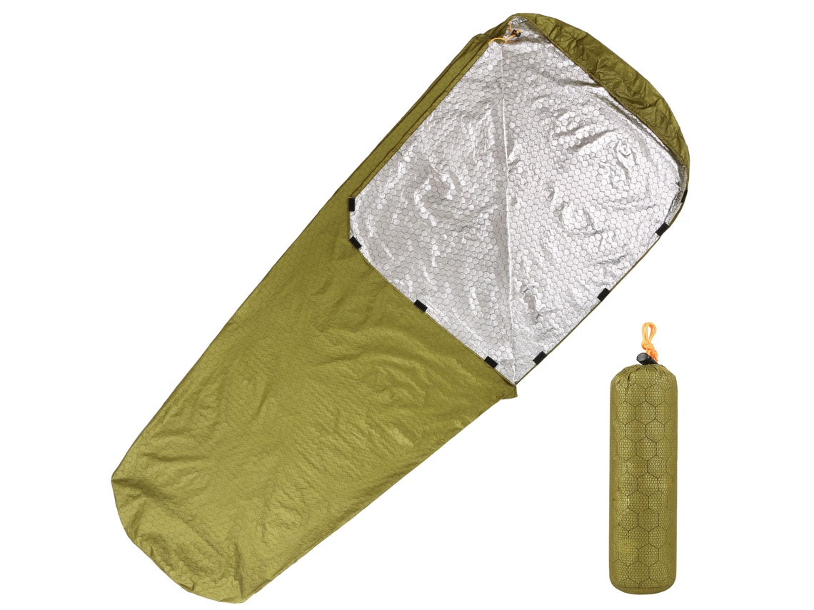 Saco de Dormir de Emergência Leve Impermeável para Camping