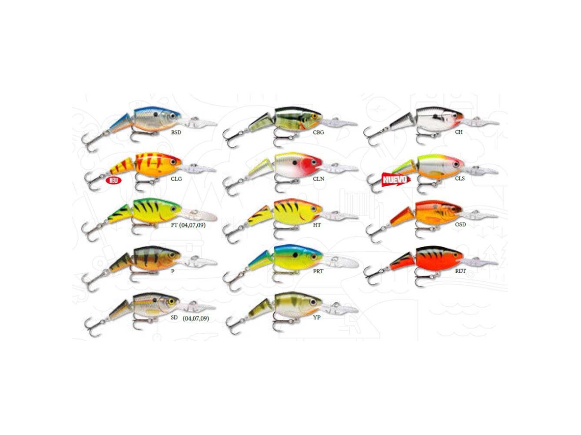 Rapala Jointed Shad Rap 70 Mm 13 Gr