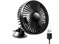 Ventilador Para Carro, Usb, Com Ventosa
