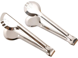 Conjunto De 2 Pinças Cozinha Em Aço Inoxidável Resistentes Ao Calor Para Cozinhar, Servir, Churrasco, Buffet, Salada