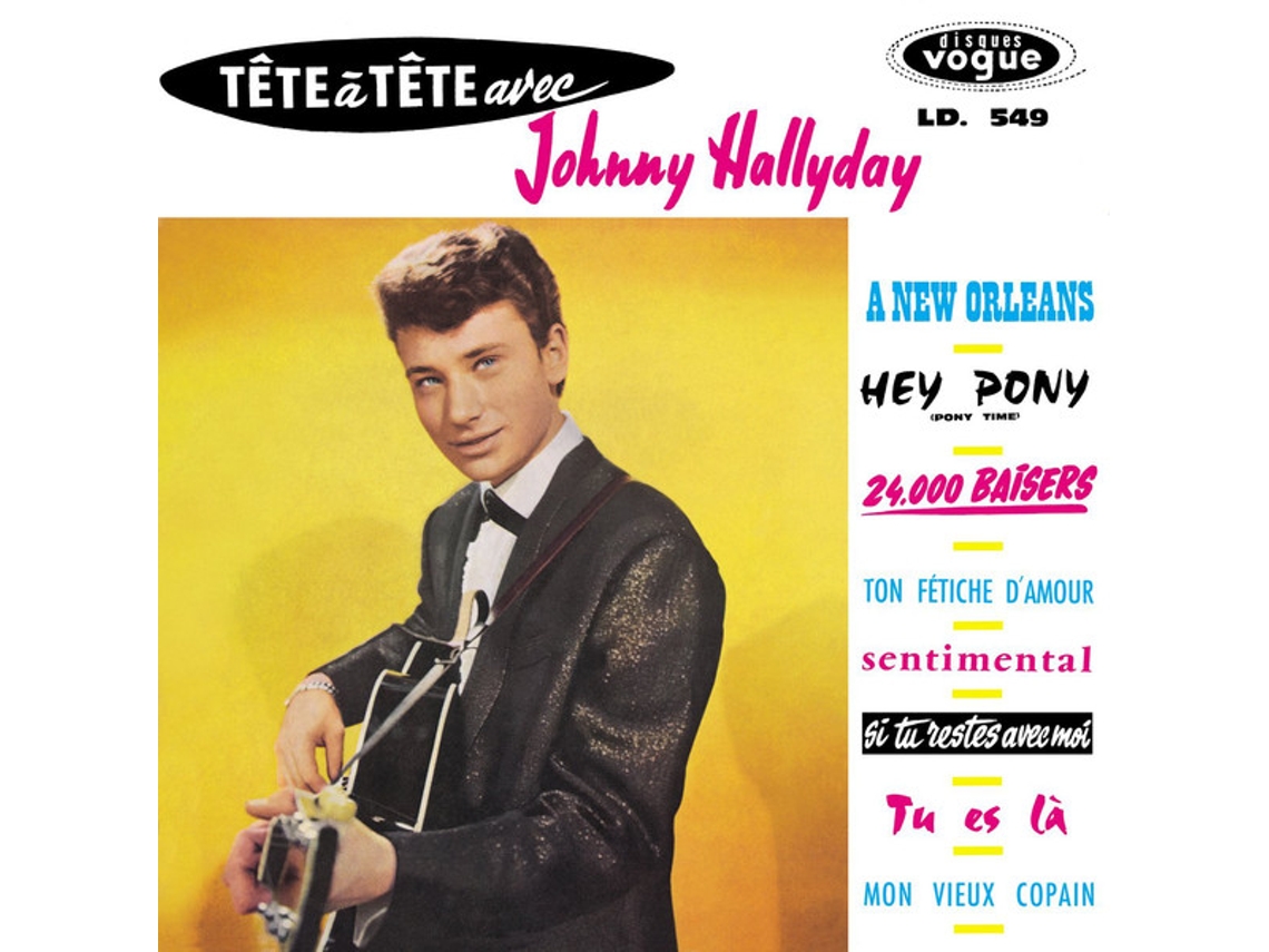 CD Johnny Hallyday - Tête À Tête Avec Johnny Hallyday