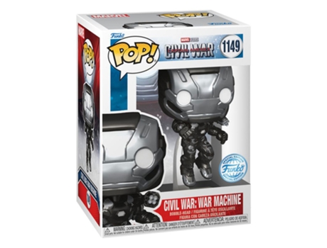 Figura Funko CAPTAIN AMERICA 3 Máquina Exclsv Build-A-Scene Pop! Vinil