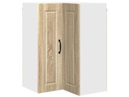 Armário de Cozinha com Porta Carvalho Sonoma 57x57x80 cm MAISON EXCLUSIVE