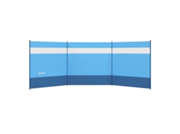 Barraca de Camping TOPBRICO para 3 a 4 Pessoas, 1 quarto, 1 sala, impermeável, bolsa