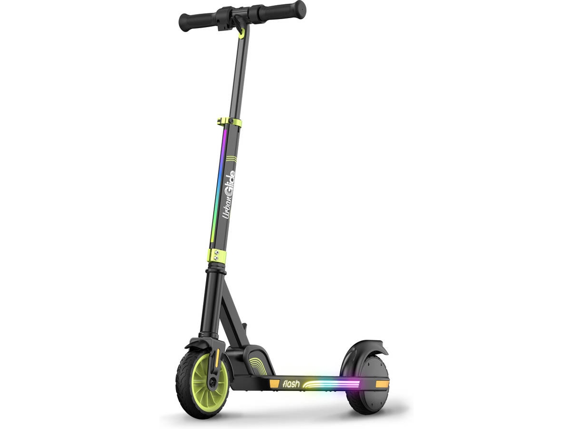 Trotinete Elétrica URBANGLIDE FLASH (150 W - Autonomia: Até 10 km - Preto)