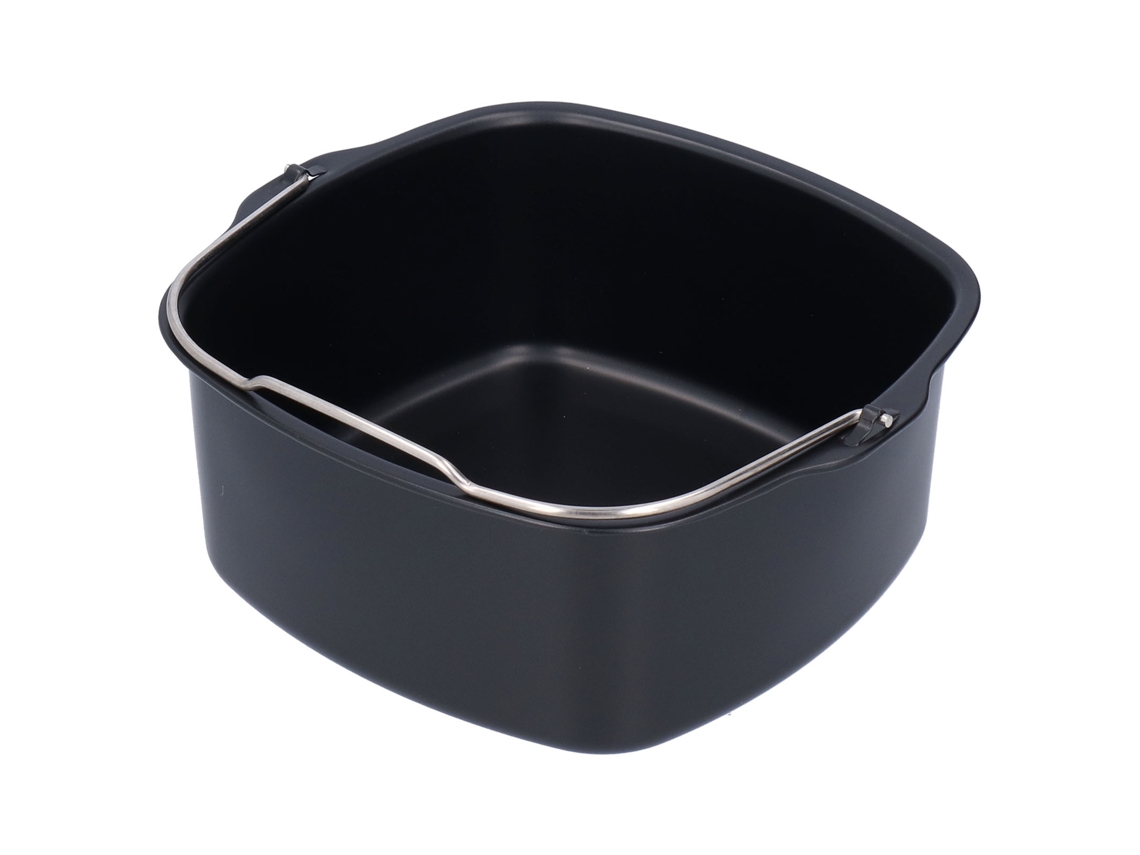 Forma de Bolo S/MARCA, Ferro, 18cm, para Fritadeira, Acessório de Cozinha