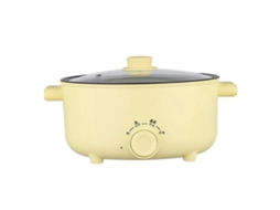 Panela elétrica de cozimento mini aquecimento rápido temperatura ajustável cozinha lar