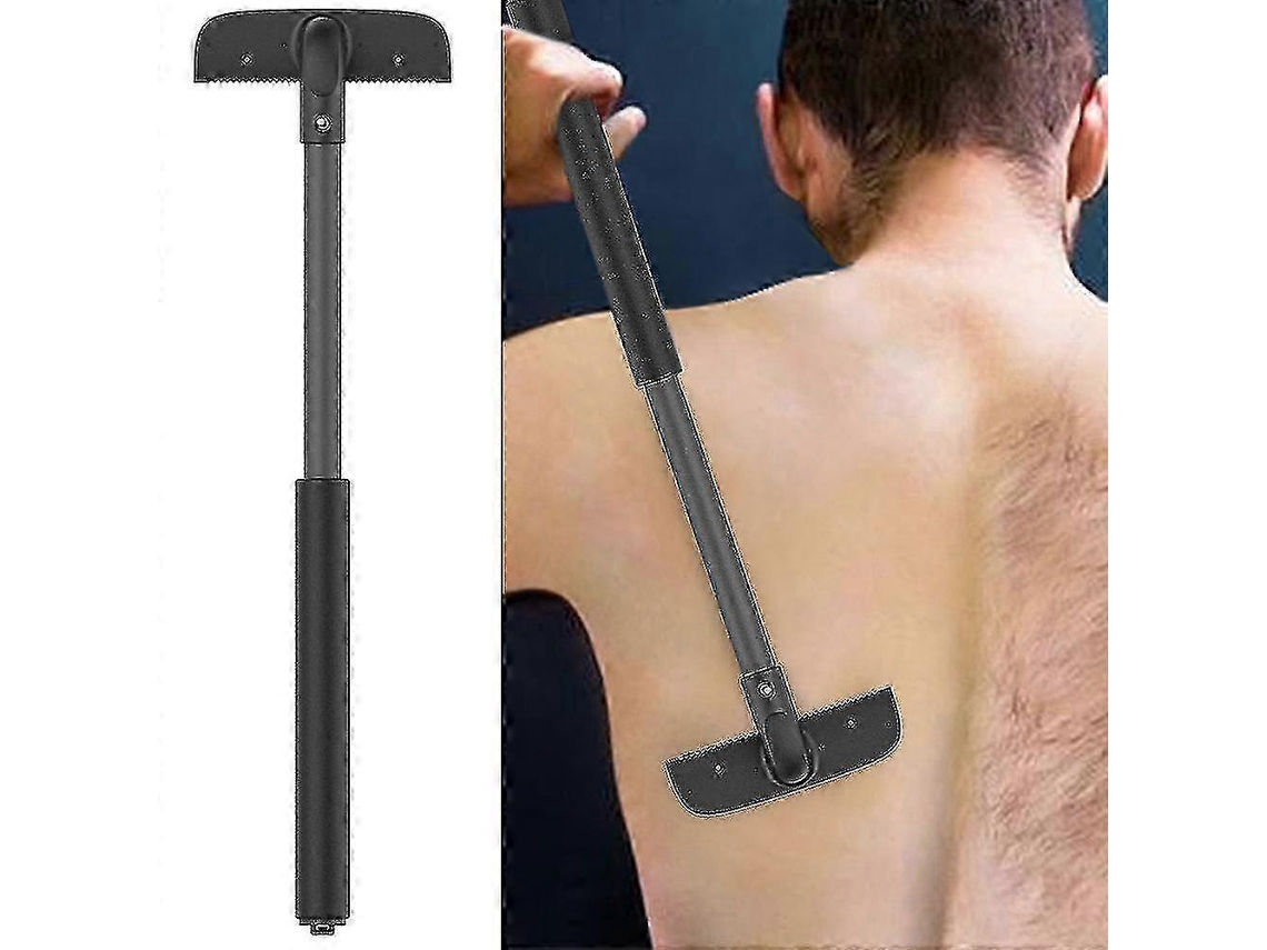 Barbeador Corporal Compatível Com Pelos Das Costas, Design De Cabo Longo