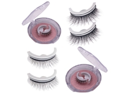 Reusable Self Adhesive no Glue Natural Look False Eyelashes For Women Girls