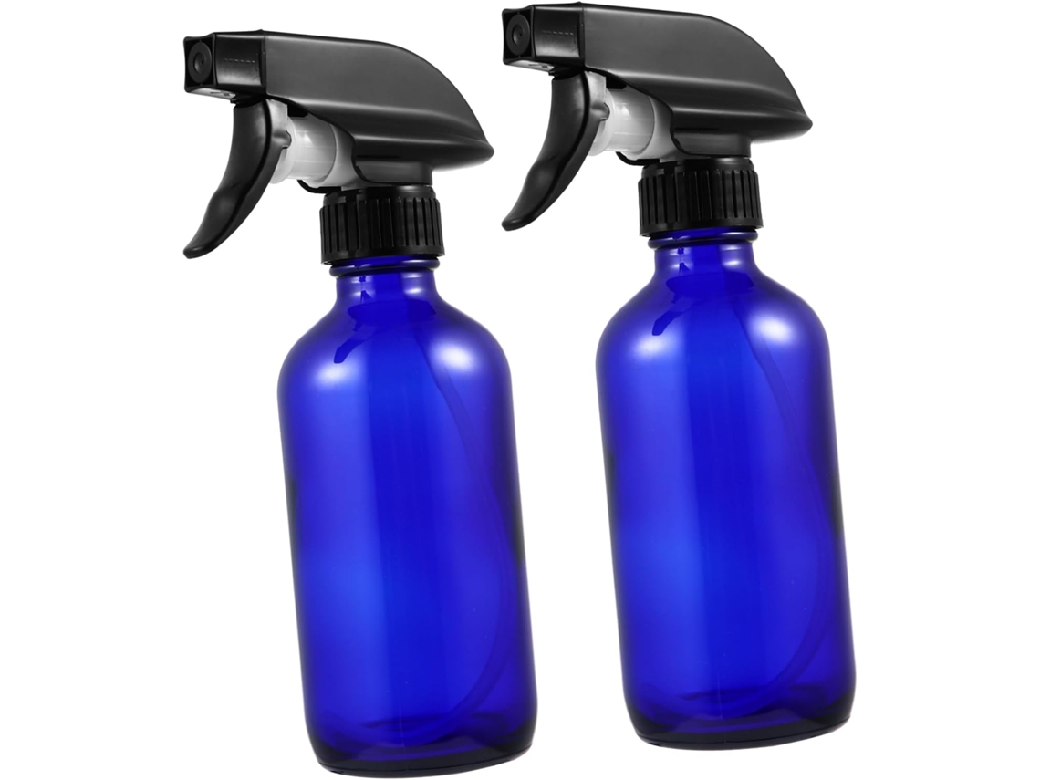 De 2 Frascos De Vidro Vazios Para Borrifar Plantas E Usar No Cabelo