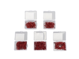 Kit 230 Anzóis de Peixe Inox com Caixa para Pesca