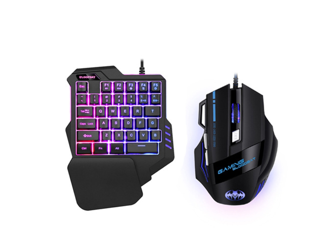 Teclado Rato Gaming JL-EIGHT G92-3Teclado Ratro para Jogos