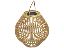 Luminária Solar de Rattan, À Prova D'água, Sensor de Luz, Led Automática | S/MARCA