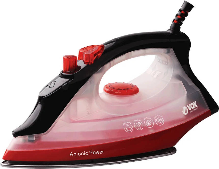 Ferro a Vapor VOX DBL5025 (Base Cerâmica Iónica)