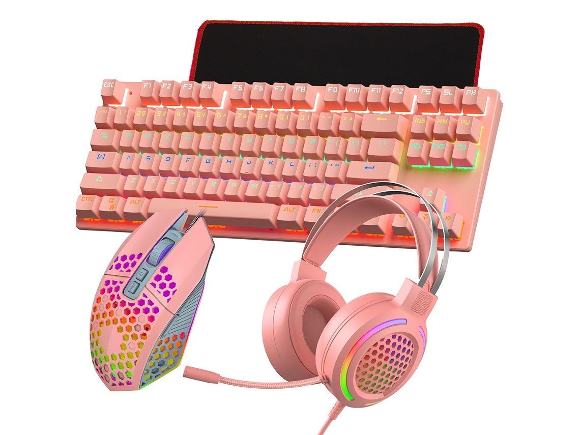 Lurelia Kit Gamer Com Teclado, Mouse