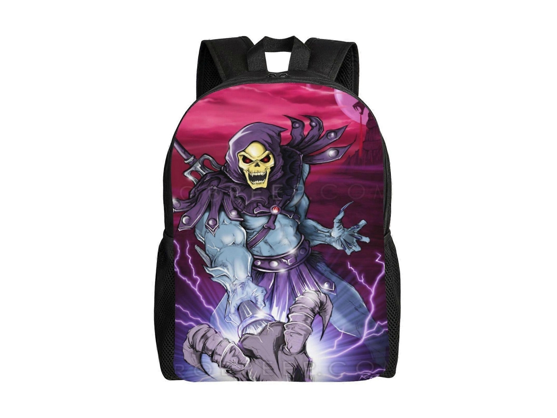Mochila Skeletor D47 Para Escola E Trabalho, Leve E À Prova Dágua, Mochila Estilosa Para Estudantes E Adultos V47 Olysi Shop