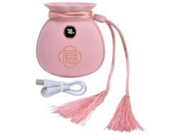 Aquecedor de Mão Portátil Usb Recarregável Mini Rosa 50 60°c 6000mah | S/MARCA