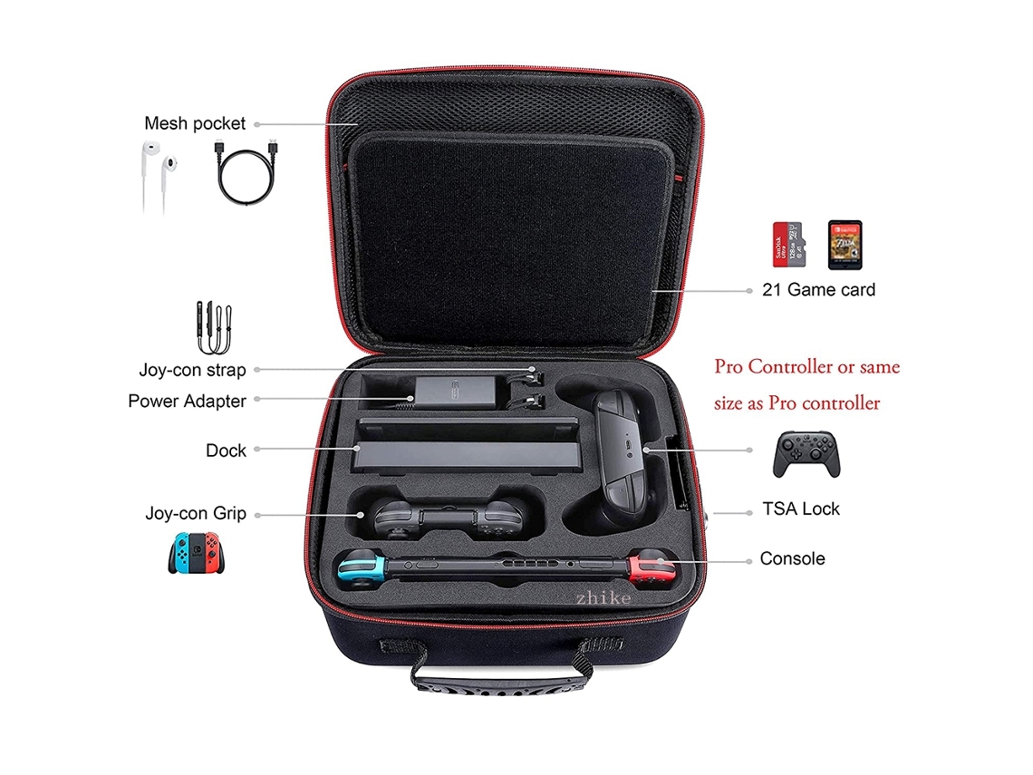 Bolsa  Nintendo Switch*