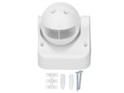 Sensor De Movimento Infrarrovermelho Pir Inteligente À Prova D'água Interruptor Ac110-240v Branco