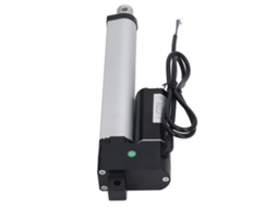 Atuador linear elétrico (curso de 30 mm, carga de 750 N)