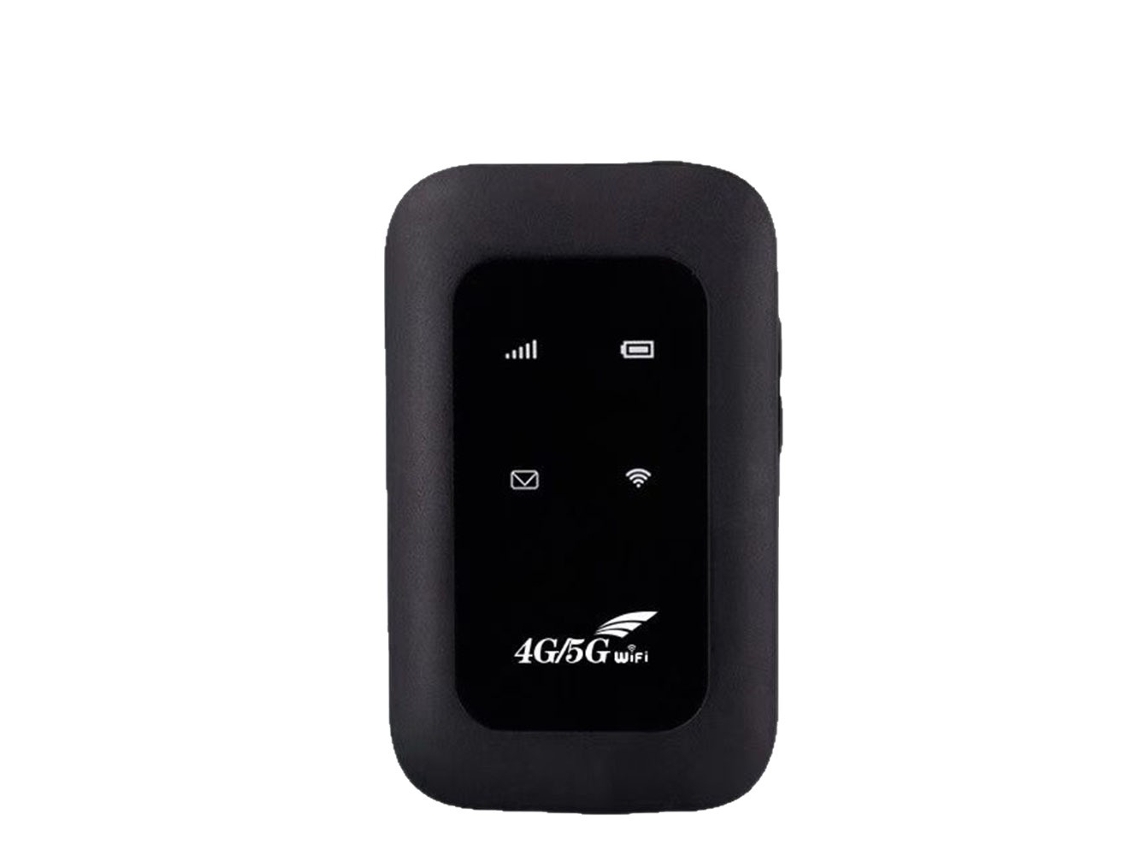 Roteador Móvel 4g/5g Preto, Conexão Portátil Para Internet Em Qualquer Lugar
