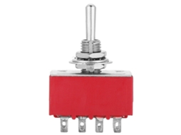 5pcs Interruptor Mini Toggle 12 Pinos 2 Pos