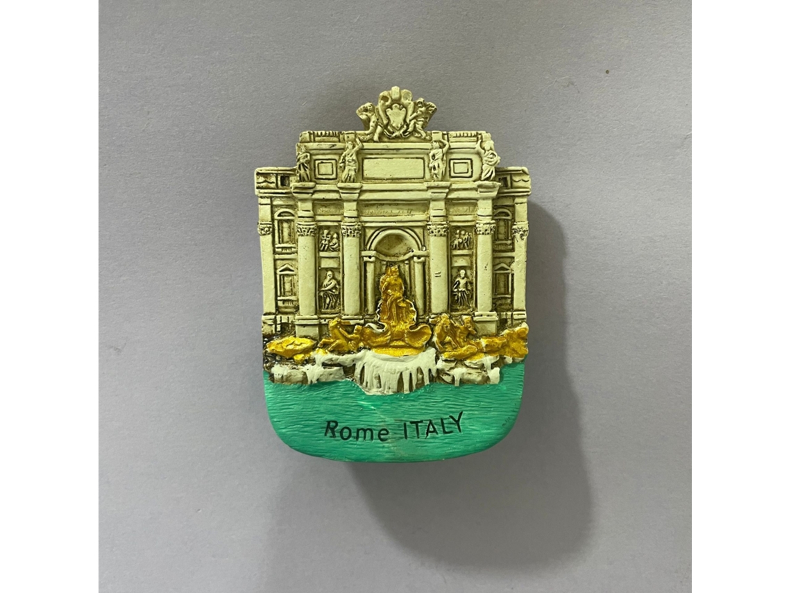 Ímãs De Geladeira Europeus (fonte Trêmula) - Itália, Veneza, Roma, Espanha