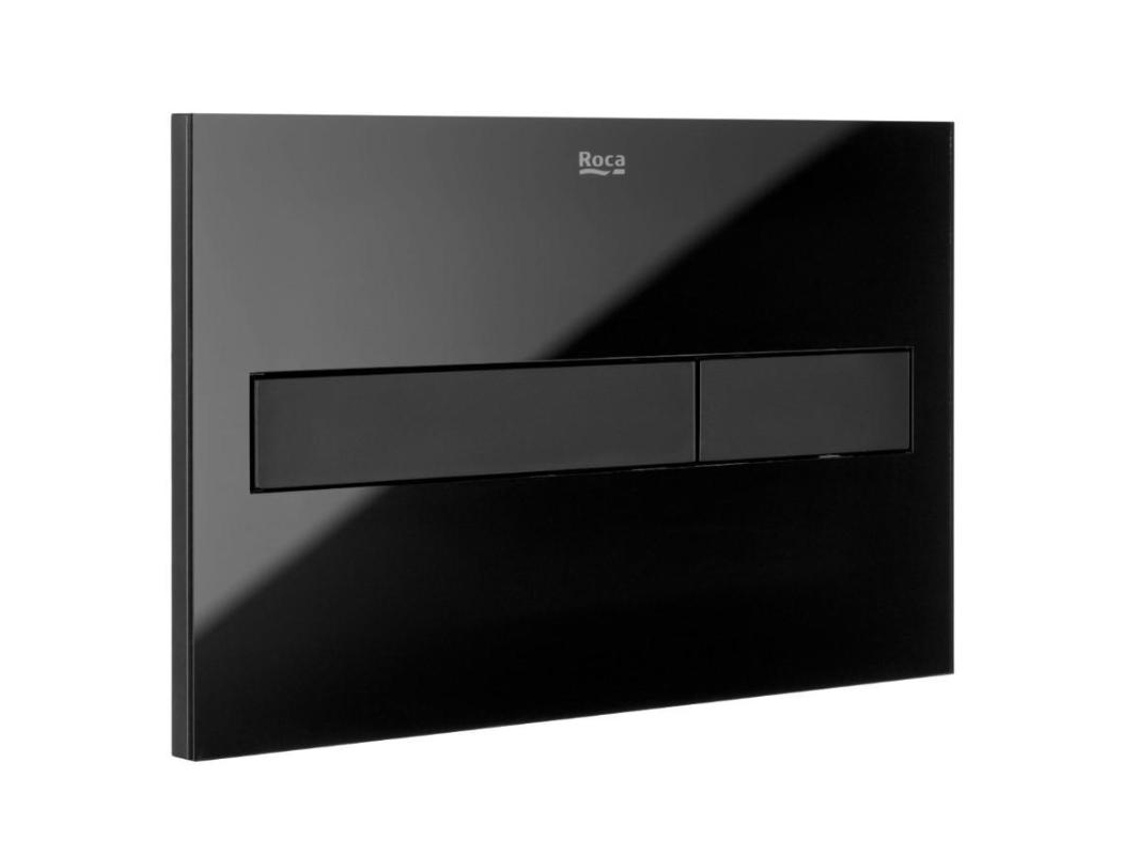 Placa Accionamiento Pl7 Dual Negro A890188308 Roca