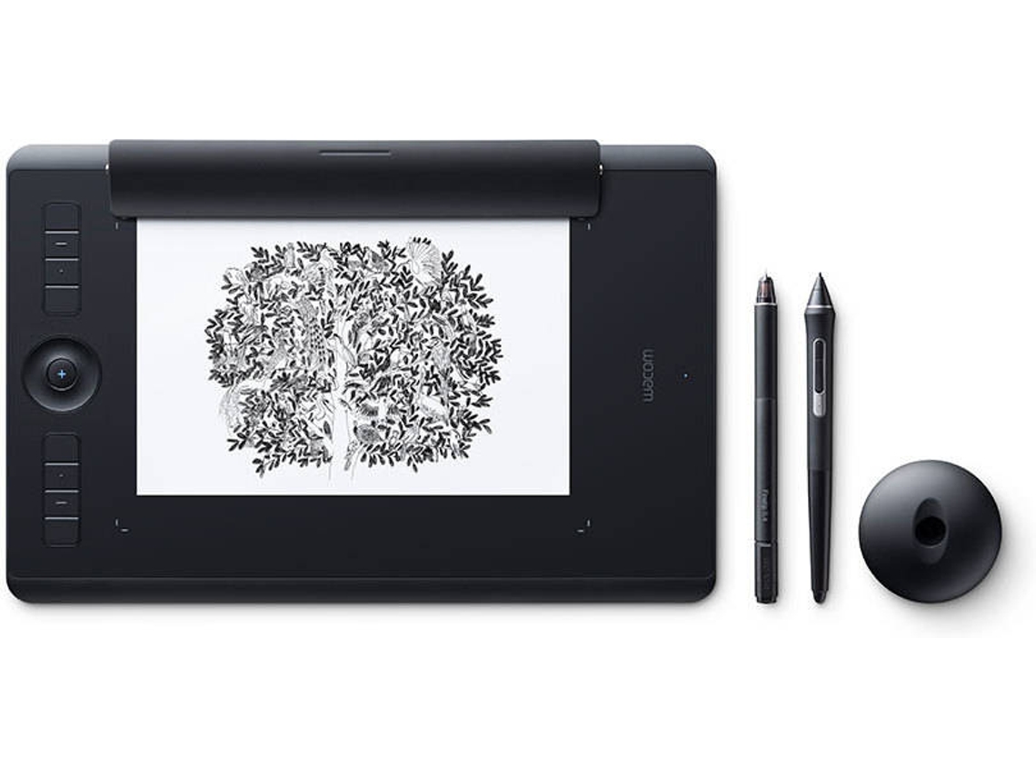 Mesa Digitalizadora WACOM Intuos Pro Paper M (USB e Bluetooth - Windows e Mac OS - 224 x 148 mm)