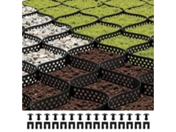 Grade De Solo De Cascalho Profundo Vevor 5 Cm 1000x300 Cm Para Jardim