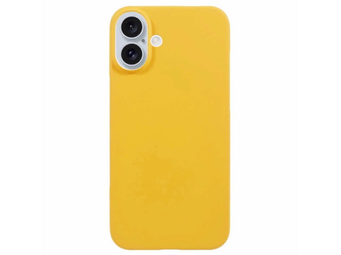 Capa Protetora Para Iphone 16 Plus, Capa Protetora Rígida, Fosca, Antirriscos, Com Toque De Pele