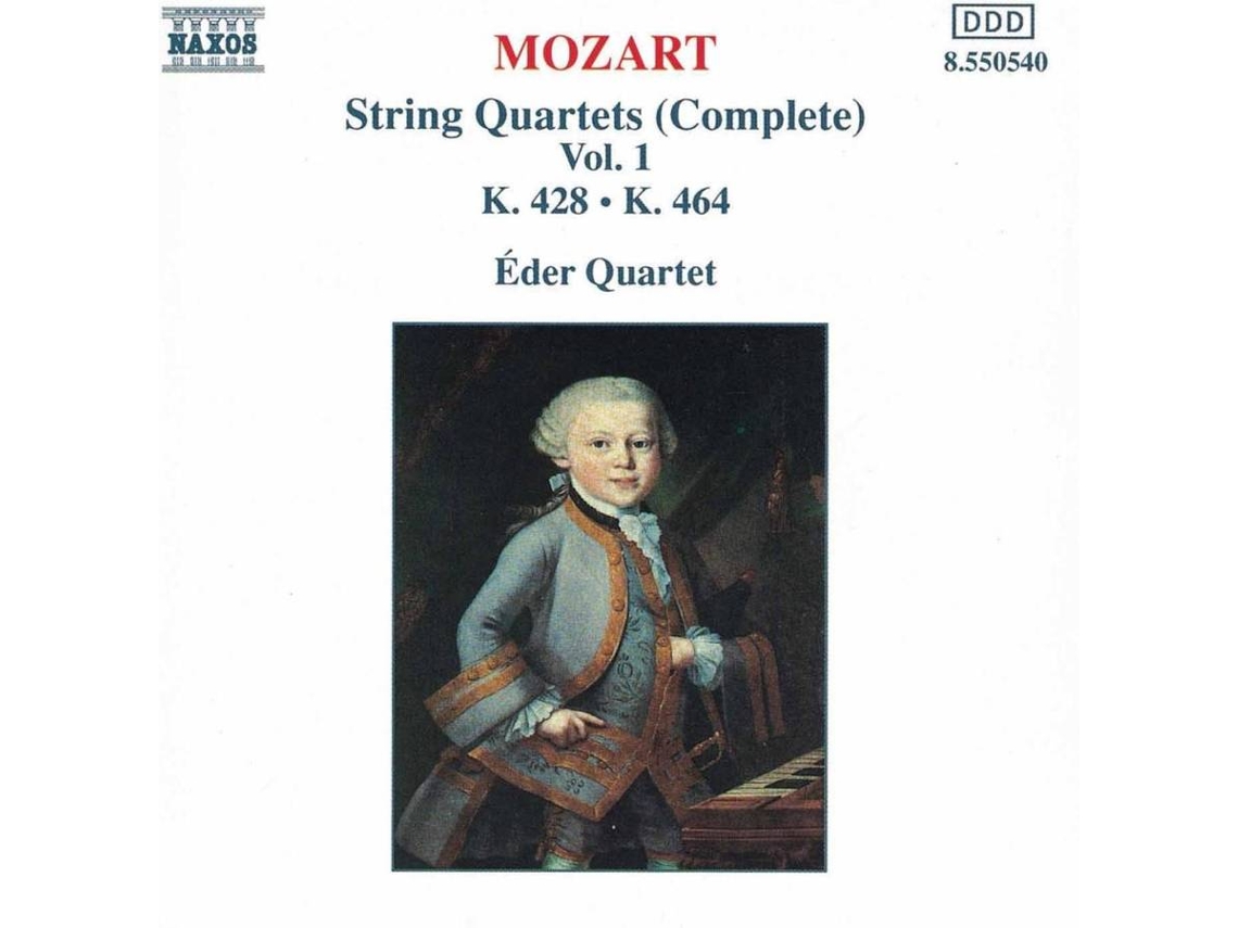 CD Mozart, Éder Quartet - String Quartets (Complete) Vol. 1 K. 428, K. 464