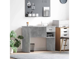 Vidaxl Mesa Cinzento 90 X 49 X 75 Cm Derivados De Madeira