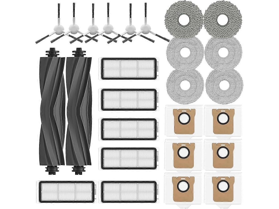 Replacement Accessories For L20 Ultra / L30 Ultra Robot Vacuum Main Side Brush Hepa Filter Mop Clot