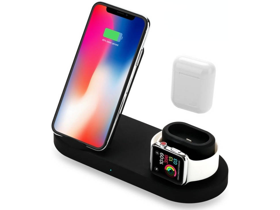Carregador Wireless GETEK Q600 (2A - Preto)