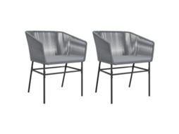 Garden Chair, Garden Chairs Vidaxl Cinzeto Rattan / Vime (n/a)
