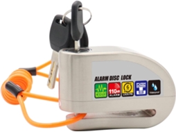 Trava De Disco Com Alarme, Trava De Freio A Disco Para Rodas, Até 110db, Alarme Sonoro À Prova D'água, Proteção