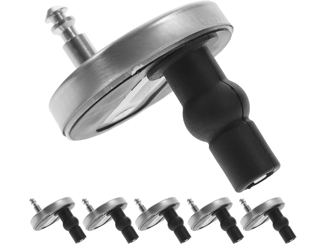 Kit De 6 Parafusos Para Fixação Dobradiças E Assentos Sanitários Aço Inoxidável Com Mecanismo...