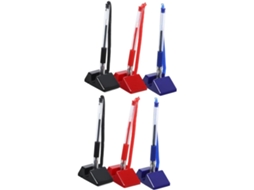 Conjunto De 6 Canetas Mesa Seguras Com Suporte, Gel Antifurto Para