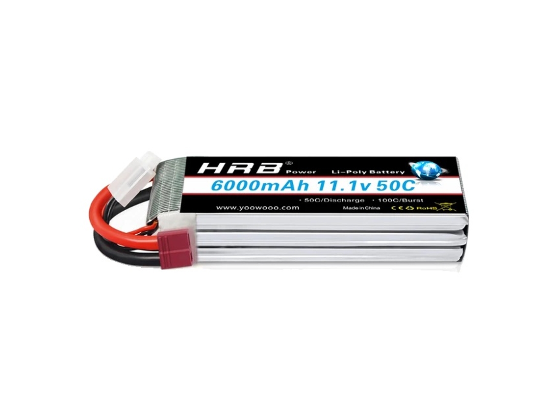 Bateria Lipo, Alta Capacidade, Múltiplas Opções De Tensão,3s 6000mah T Oem