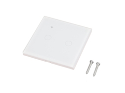 Interruptor Inteligente De 2 Canales Wifi, Control Por Voz Y Remoto, Ca110-240v, Blanco, Para Múltiples Usuarios