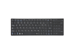 Teclado Inalámbrico Ultrafino Con Panel Táctil Bluetooth para Pc Kb709