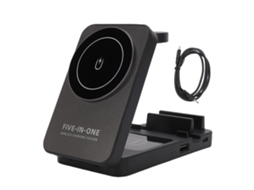 Carregador Sem Fio EOOCOO 5 em 1 compatível com múltiplos modelos de iPhone