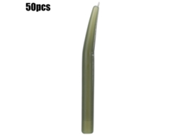 Manga Silicone Carpa Verde Profundo 50pcs