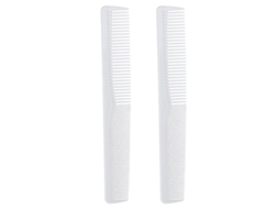 Pentes De Cabelo De Plástico Antiestáticos Com Dentes Para Salões De Cabeleireiro E Hotéis Jinyubo Store (branco)