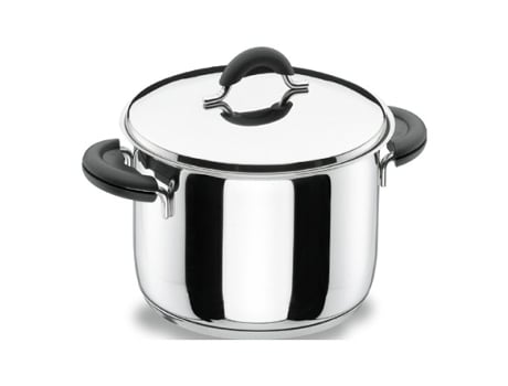 OLLA RECTA CON TAPA INOX LADYCOR