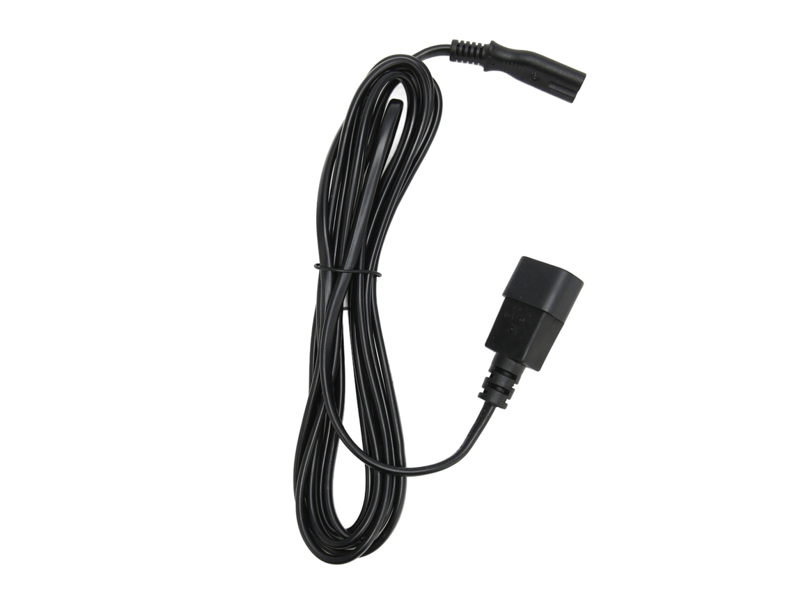 Cable de alimentación IEC 320 C14 macho a C7 hembra, 10 A, 3 m | S/MARCA