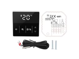 Termostato Wi-Fi inteligente com tela touch controle app e voz 90-240V para casa hotel