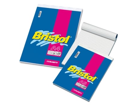 BLASETTI Bristol Caderno e Bloco A5 60 Folhas Multicolorido