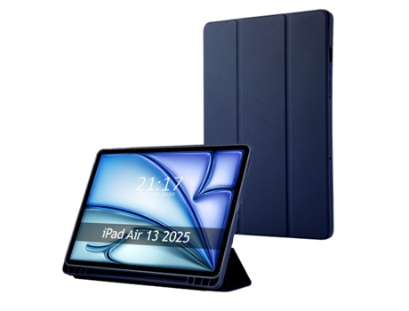 Capa Smart Flip para Apple iPad Air 2025 13 (m3) Azul